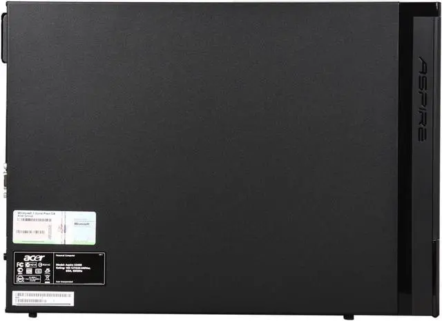 Alt view image 4 of 9 - Acer Desktop PC Aspire AX3400-U2012 AMD Athlon II X3 435 4GB DDR3 500GB HDD NVIDIA GeForce 9200 Windows 7 Home Premium 64-bit