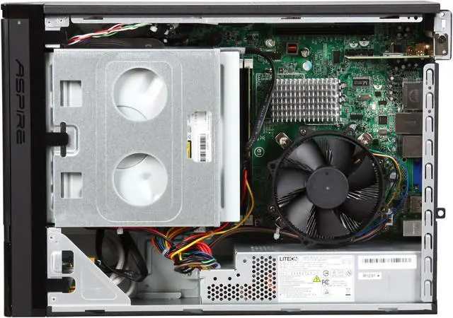 Alt view image 6 of 8 - Acer Desktop PC Aspire AX3910-U3012 Intel Pentium E5700 4GB DDR3 640GB HDD Intel GMA X4500 Windows 7 Home Premium 64-bit