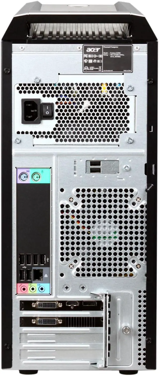 Alt view image 8 of 9 - Acer Desktop PC Aspire Predator AG5900-U3092 Intel Core i7-870 8GB DDR3 1.5TB HDD ATI Radeon HD 5850 Windows 7 Home Premium 64-bit