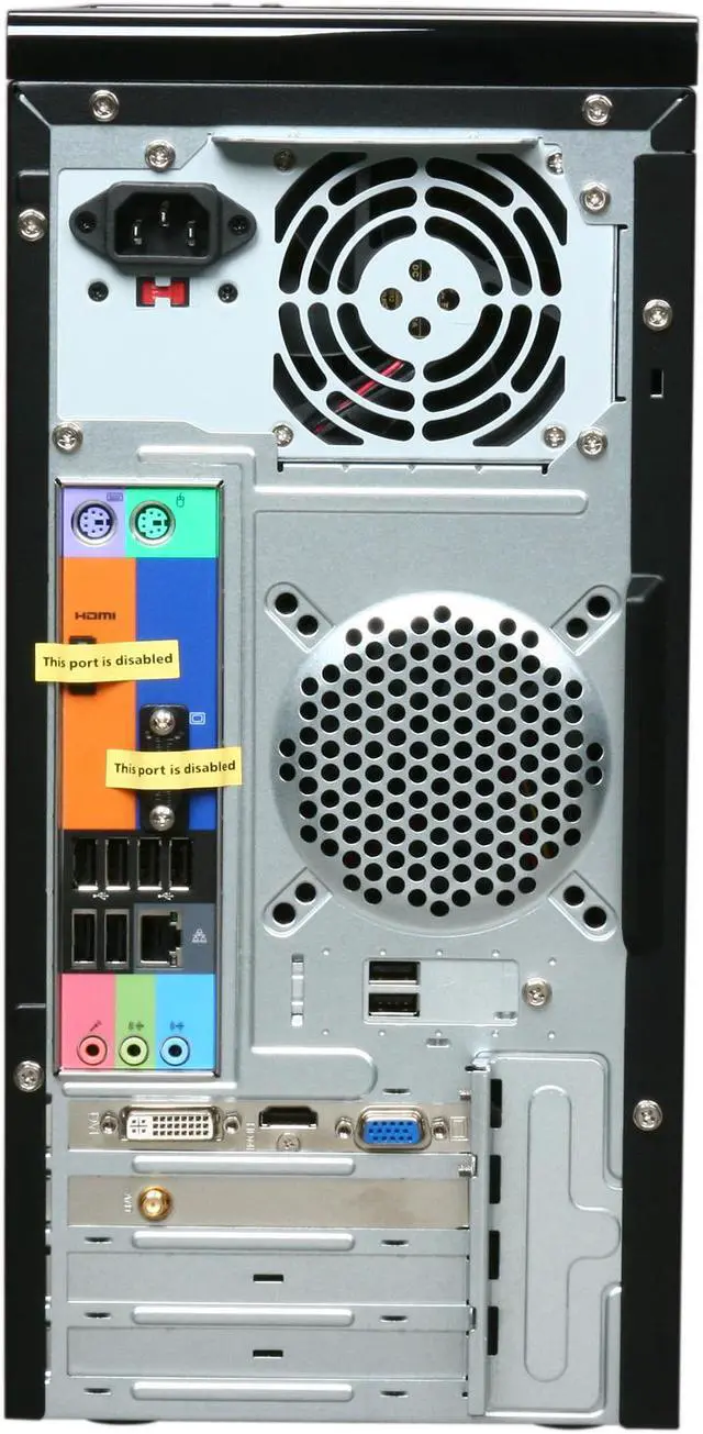 Alt view image 10 of 14 - Acer Desktop PC Aspire AM3400-B4052 (PV.SF702.002) AMD Athlon II X4 645 4GB DDR3 1TB HDD ATI Radeon HD 5450 (512 MB) Windows 7 Home Premium 64-bit