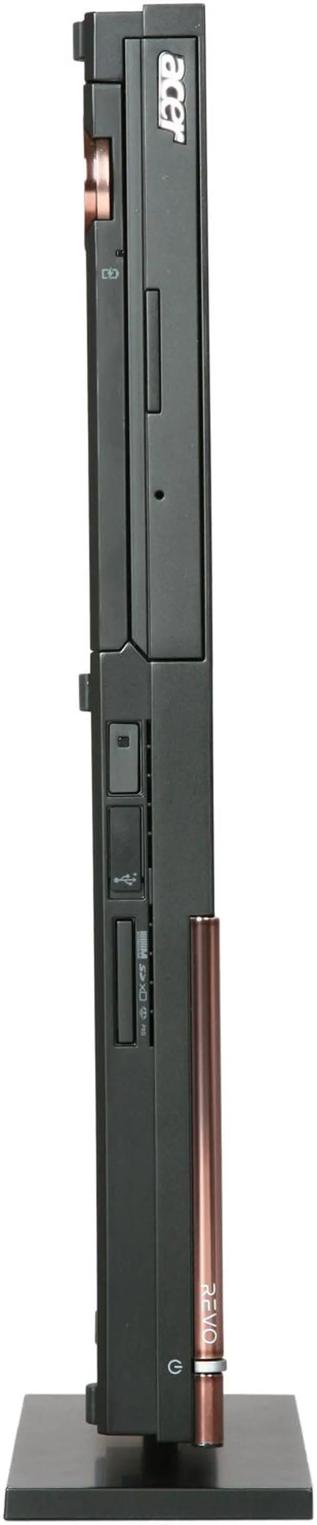 Alt view image 3 of 10 - Acer Home Media Center Revo RL100-U1002 AMD Athlon II Neo K325 4GB DDR3 750GB HDD Windows 7 Home Premium 64-bit