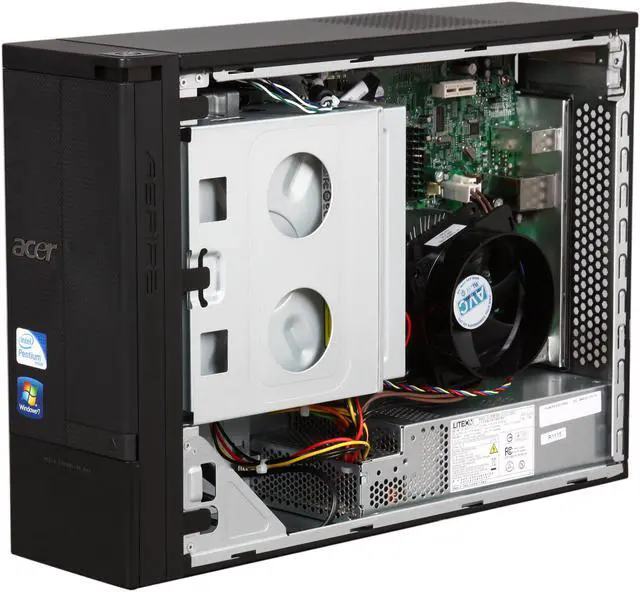 Alt view image 7 of 9 - Acer Desktop PC Aspire AX1920-UR20P (PT.SG8P2.001) Intel Pentium E6700 4GB DDR3 1TB HDD Intel GMA X4500HD Windows 7 Home Premium 64-bit