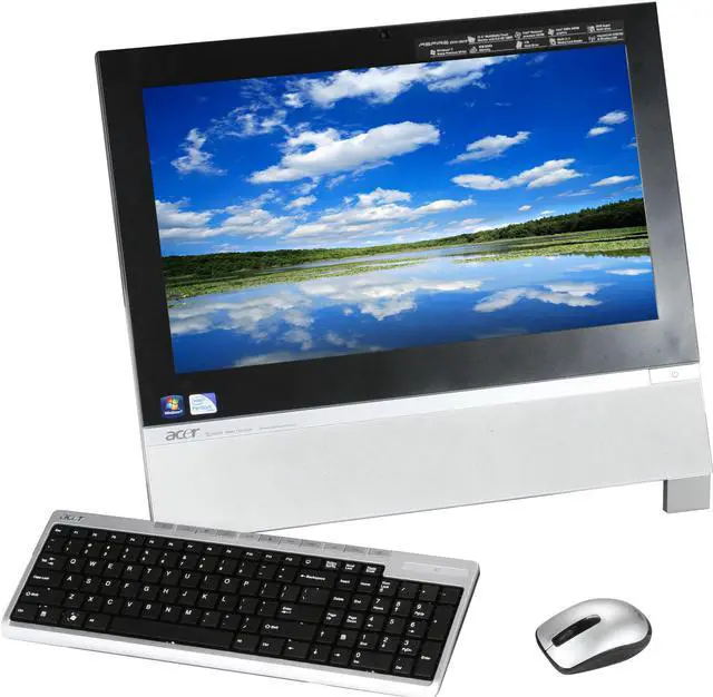 Main image of Acer All-in-One PC AZ3731-UR21P (PW.SF5P2.001) Intel Pentium E6700 4GB DDR3 1TB HDD 21.5" Touchscreen Windows 7 Home Premium 64-bit
