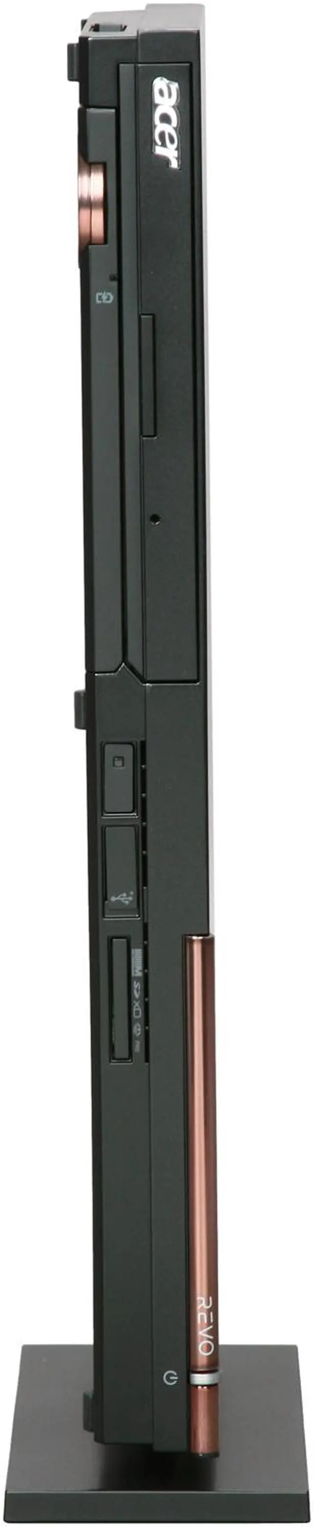 Alt view image 2 of 8 - Acer Home Media Center Revo RL100-UR20P (PT.SESP2.001) AMD Athlon II Neo K325 4GB DDR3 750GB HDD Windows 7 Home Premium 64-bit