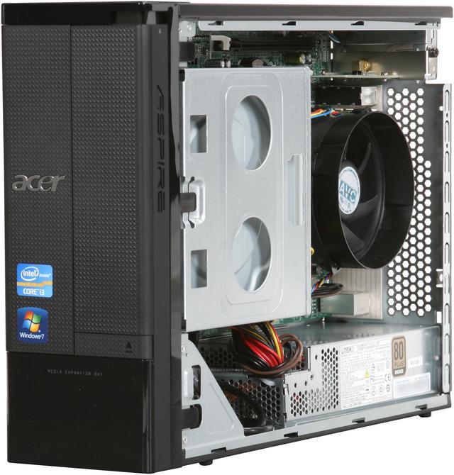 Alt view image 7 of 9 - Acer Desktop PC Aspire AX3960-U4102 (PT.SFF02.027) Intel Core i3-2100 4GB DDR3 1TB HDD Intel HD Graphics 2000 Windows 7 Home Premium 64-bit