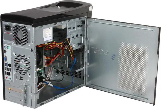 Alt view image 5 of 10 - Acer Desktop PC AM3450-UR30P (PT.SHDP2.001) AMD FX-Series FX-4100 6GB DDR3 1TB HDD ATI Radeon HD 4250 Windows 7 Home Premium 64-Bit