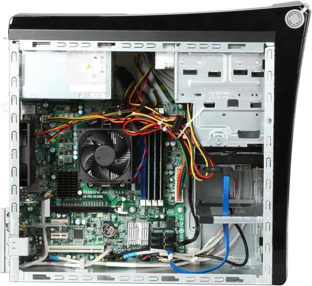 Alt view image 6 of 10 - Acer Desktop PC AM3450-UR30P (PT.SHDP2.001) AMD FX-Series FX-4100 6GB DDR3 1TB HDD ATI Radeon HD 4250 Windows 7 Home Premium 64-Bit
