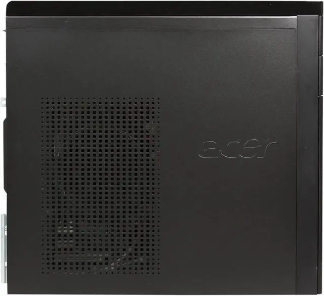 Alt view image 4 of 10 - Acer Desktop PC AM3910-UR30P (PT.SDXP2.001) Intel Core i3-540 2GB DDR3 500GB HDD Intel HD Graphics Windows 7 Home Premium 64-Bit