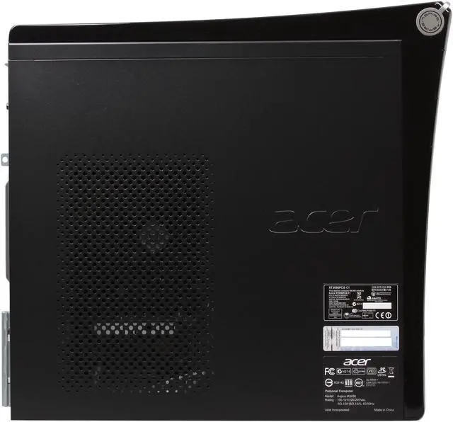 Alt view image 5 of 10 - Acer Desktop PC AM3450-UR10P (PT.SHDP2.004) AMD FX-Series FX-8100 6GB DDR3 1TB HDD AMD Radeon HD 7350 1GB Windows 7 Home Premium 64-Bit