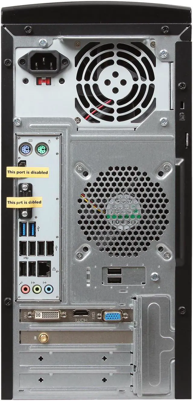 Alt view image 9 of 10 - Acer Desktop PC AM3450-UR10P (PT.SHDP2.004) AMD FX-Series FX-8100 6GB DDR3 1TB HDD AMD Radeon HD 7350 1GB Windows 7 Home Premium 64-Bit