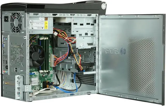 Alt view image 5 of 10 - Acer Desktop PC AM3970-UR10P (PT.SHAP2.010) Intel Core i3-2120 6GB DDR3 1TB HDD Intel HD Graphics Windows 7 Home Premium 64-Bit