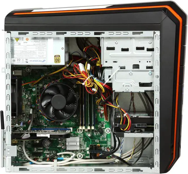 Alt view image 6 of 10 - Acer Desktop PC Predator AG3610-UR10P (PT.SHBP2.002) Intel Core i7-2600 8GB DDR3 2TB HDD NVIDIA GeForce GT 530 Windows 7 Home Premium 64-Bit