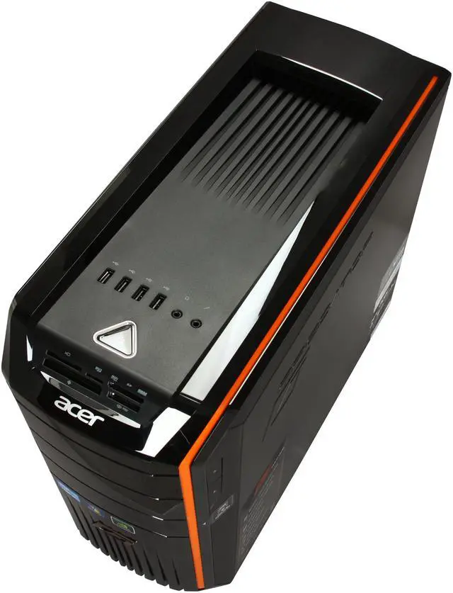Alt view image 8 of 10 - Acer Desktop PC Predator AG3610-UR10P (PT.SHBP2.002) Intel Core i7-2600 8GB DDR3 2TB HDD NVIDIA GeForce GT 530 Windows 7 Home Premium 64-Bit