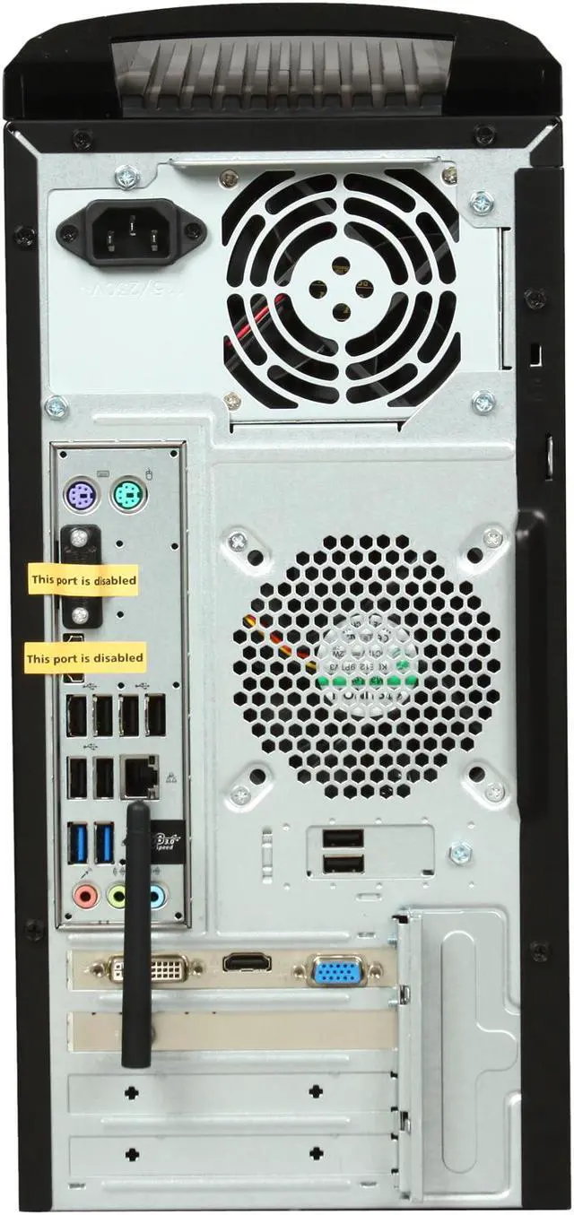 Alt view image 9 of 10 - Acer Desktop PC Predator AG3610-UR10P (PT.SHBP2.002) Intel Core i7-2600 8GB DDR3 2TB HDD NVIDIA GeForce GT 530 Windows 7 Home Premium 64-Bit