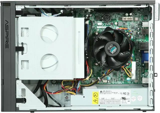 Alt view image 6 of 9 - Acer Desktop PC AX1930-UR10P (PT.SGAP2.003) Intel Core i3-2120 4GB DDR3 500GB HDD Intel HD Graphics Windows 7 Home Premium 64-Bit