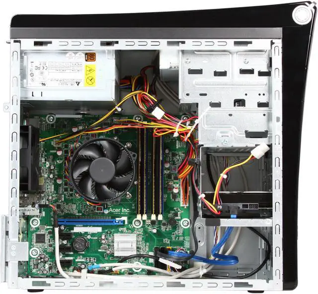 Alt view image 7 of 10 - Acer Desktop PC Aspire AM3970-UR13P (PT.SHAP2.019) Intel Core i5-2320 8GB DDR3 1.5TB HDD Intel HD Graphics Windows 7 Home Premium 64-Bit
