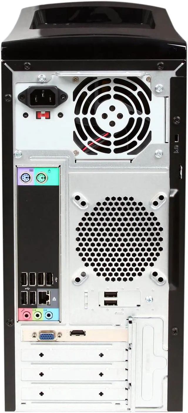 Alt view image 9 of 10 - Acer Desktop PC Aspire AM3910-UR10P (PT.SDXP2.002) Intel Core i3-540 2GB DDR3 500GB HDD AMD Radeon HD 6450 512MB Windows 7 Home Premium 64-Bit