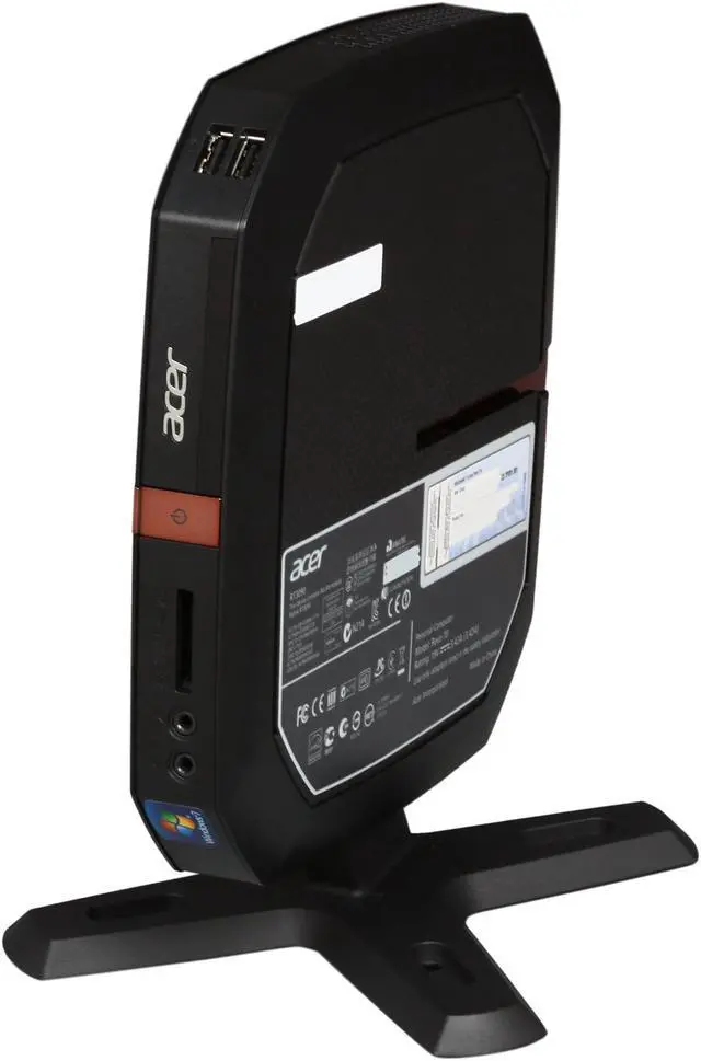 Alt view image 3 of 9 - Acer Desktop PC Revo RL70-UR10P (PT.SJ4P2.001) AMD E-450 2GB DDR3 500GB HDD AMD Radeon HD 6320 Windows 7 Home Premium 64-Bit