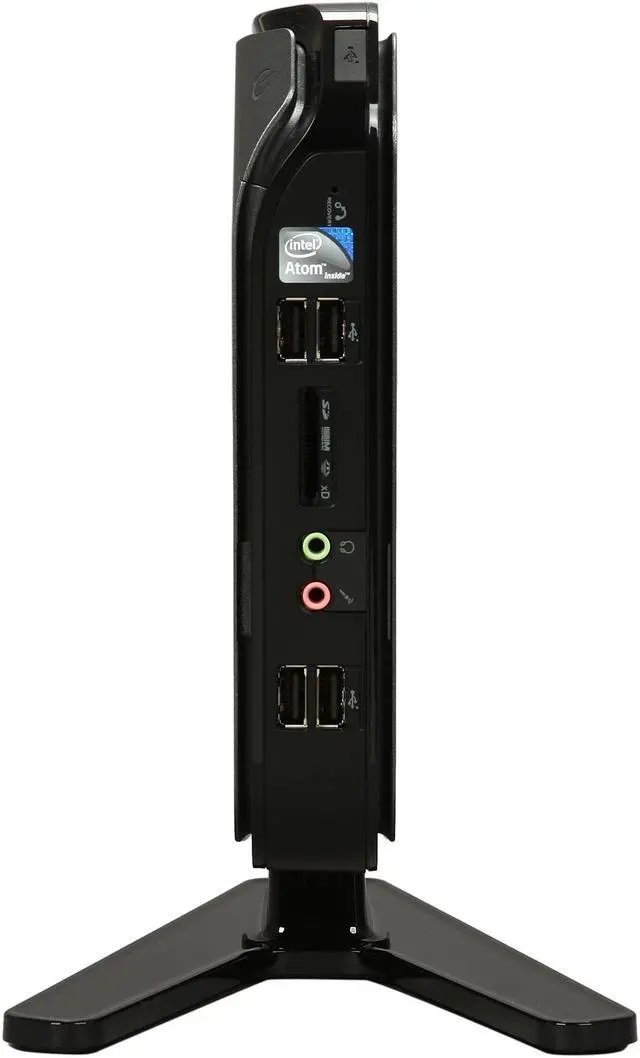 Alt view image 2 of 8 - Acer Desktop PC Veriton N VN281G-UA4252W (PS.VBGP3.003) Intel Atom D425 2GB DDR3 500GB HDD Intel GMA 3150 Windows 7 Professional 32-Bit