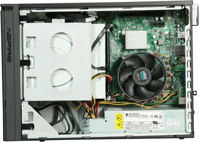 Alt view image 6 of 9 - Acer Desktop PC Aspire AX1420-UR10P (PT.SG9P2.003) AMD Athlon II X4 645 4GB DDR3 500GB HDD NVIDIA GeForce 6150 SE Windows 7 Home Premium 64-Bit