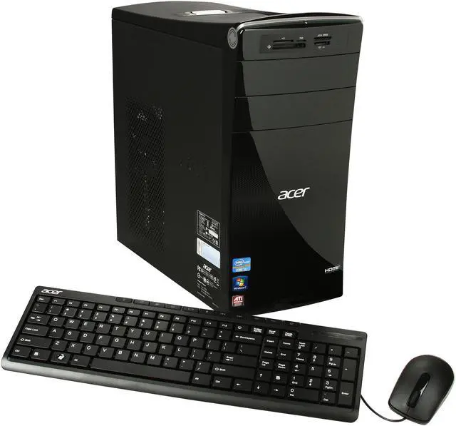 Main image of Acer Desktop PC Aspire M3 AM3970-UR14P (DT.SJYAA.003) Intel Core i5-3450 8GB DDR3 2TB HDD AMD Radeon HD 7570 1GB Windows 7 Home Premium 64-Bit