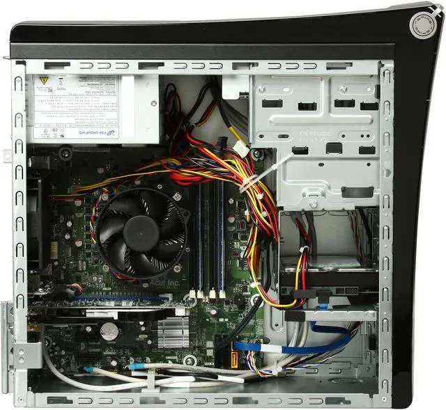 Alt view image 6 of 10 - Acer Desktop PC Aspire M3 AM3970-UR14P (DT.SJYAA.003) Intel Core i5-3450 8GB DDR3 2TB HDD AMD Radeon HD 7570 1GB Windows 7 Home Premium 64-Bit