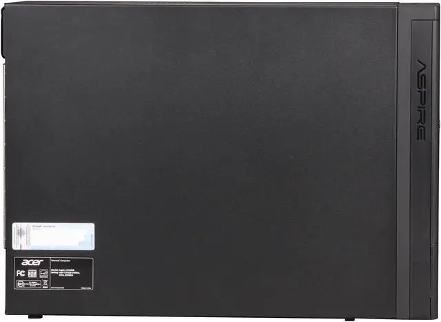Alt view image 4 of 9 - Acer Desktop PC Aspire AX1430G-UW30P (PT.SHWP2.001) AMD E-450 4GB DDR3 1TB HDD AMD Radeon HD 6320 Windows 7 Home Premium 64-Bit