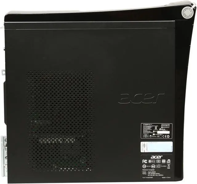 Alt view image 4 of 10 - Acer Desktop PC Aspire M3 AM3420-UR20P (DT.SKNAA.001) AMD A10-5700 12GB DDR3 2TB HDD AMD Radeon HD 7470 2GB Windows 7 Home Premium 64-Bit