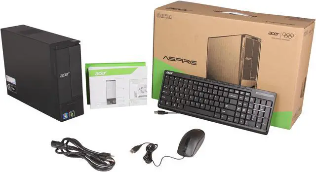 Alt view image 9 of 9 - Acer Desktop PC AX1420-UR12P (DT.SG9AA.002) AMD Athlon II X2 220 2GB DDR3 500GB HDD NVIDIA GeForce 6150 SE Windows 7 Home Premium 64-Bit