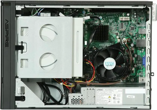 Alt view image 6 of 9 - Acer Desktop PC AX1920-UR22P (DT.SG8AA.002) Intel Pentium E6600 2GB DDR3 500GB HDD Intel HD Graphics Windows 7 Home Premium 64-Bit