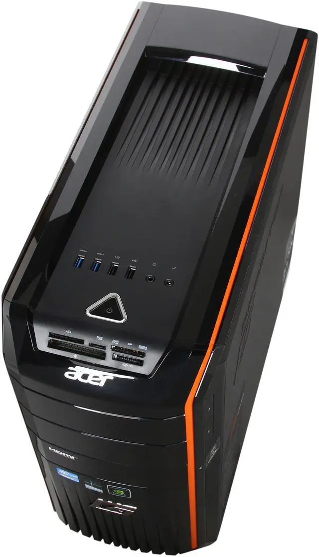 Alt view image 8 of 10 - Acer Desktop PC Predator AG3620-UR308 (DT.SJPAA.004) Intel Core i7-3770 12GB DDR3 2TB HDD NVIDIA GeForce GT 630 2GB Windows 8