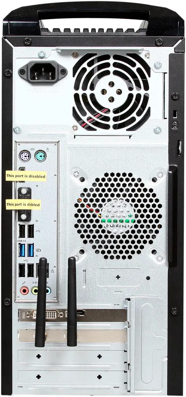 Alt view image 9 of 10 - Acer Desktop PC Predator AG3620-UR308 (DT.SJPAA.004) Intel Core i7-3770 12GB DDR3 2TB HDD NVIDIA GeForce GT 630 2GB Windows 8