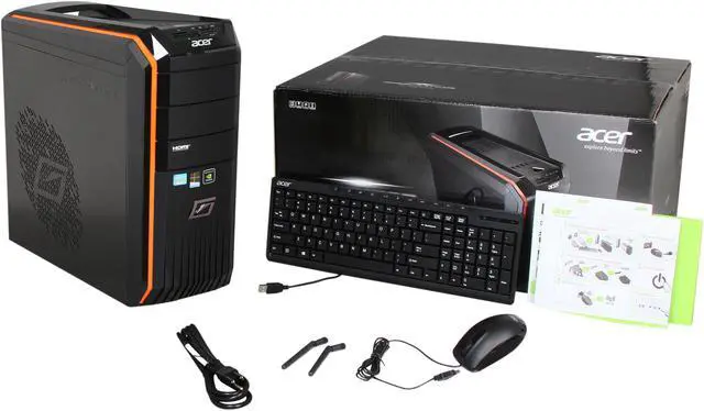 Alt view image 10 of 10 - Acer Desktop PC Predator AG3620-UR308 (DT.SJPAA.004) Intel Core i7-3770 12GB DDR3 2TB HDD NVIDIA GeForce GT 630 2GB Windows 8