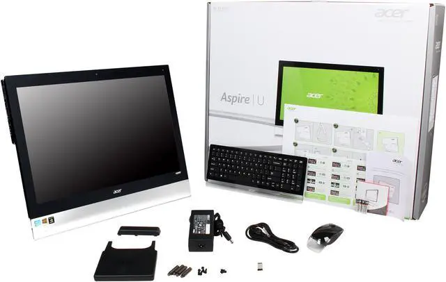 Alt view image 10 of 10 - Acer Desktop PC Aspire A7600U-UR308 (DQ.SL6AA.001) Intel Core i5-3210M 8GB DDR3 1TB HDD 27" Touchscreen Windows 8
