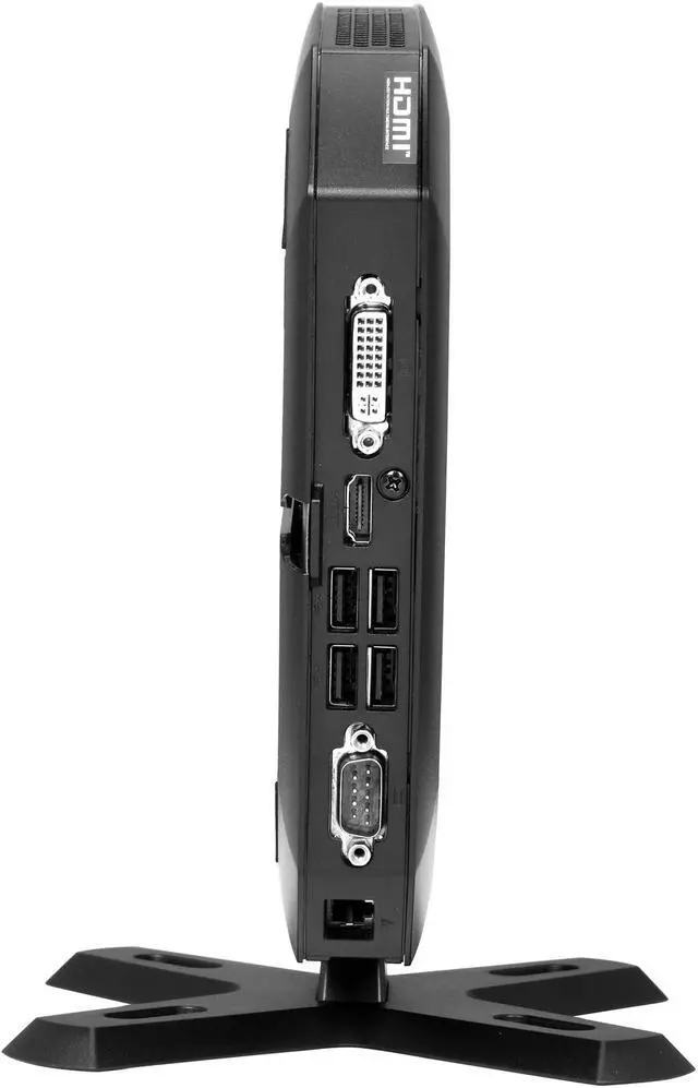 Alt view image 5 of 8 - Acer Veriton VN2620G-UC887L (DT.VFGAA.001) Nettop Computer - Intel Celeron 887 1.50GHz 2GB DDR3 320GB Linux - Gray, Black