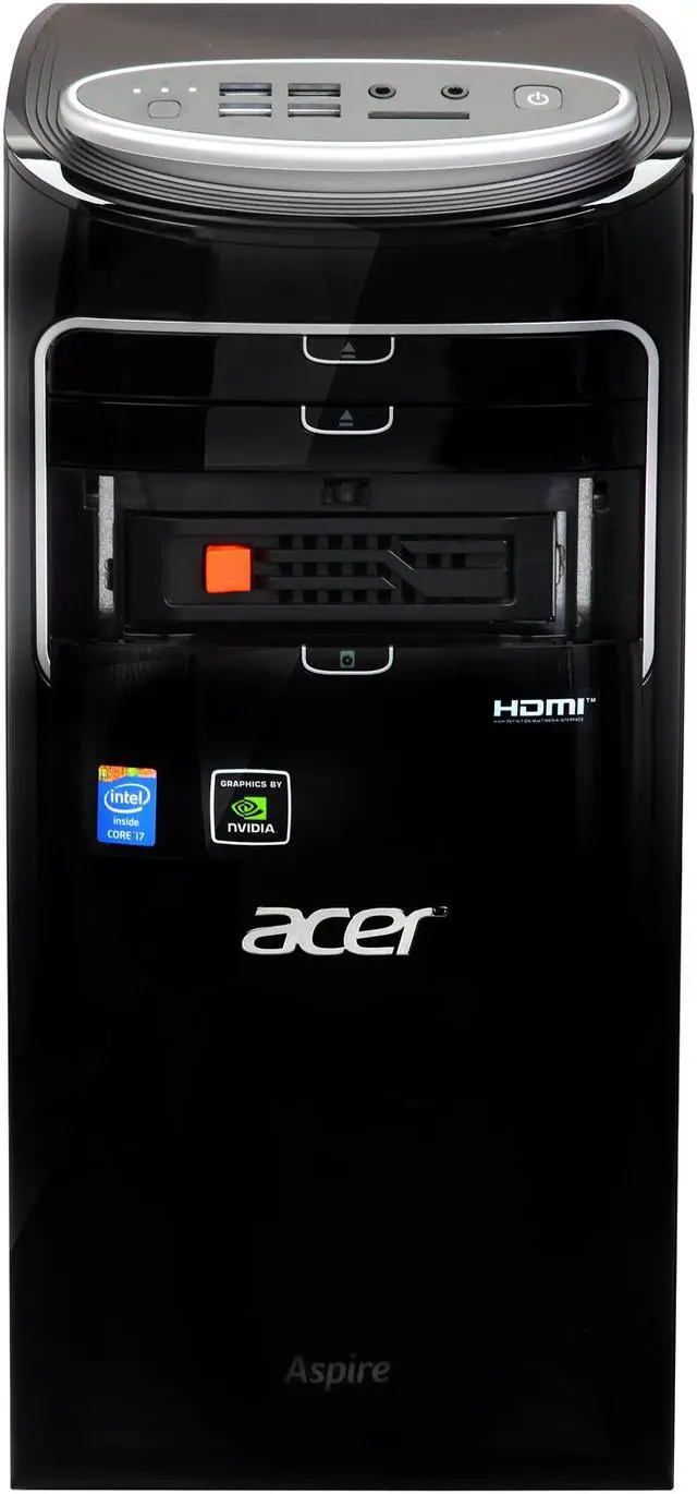 Alt view image 2 of 10 - Acer Desktop PC AT3-605-UR24 (DT.SPYAA.005) Intel Core i7-4770 16GB DDR3 2TB HDD + 24GB SSD HDD NVIDIA GeForce GT 640 4GB Windows 8