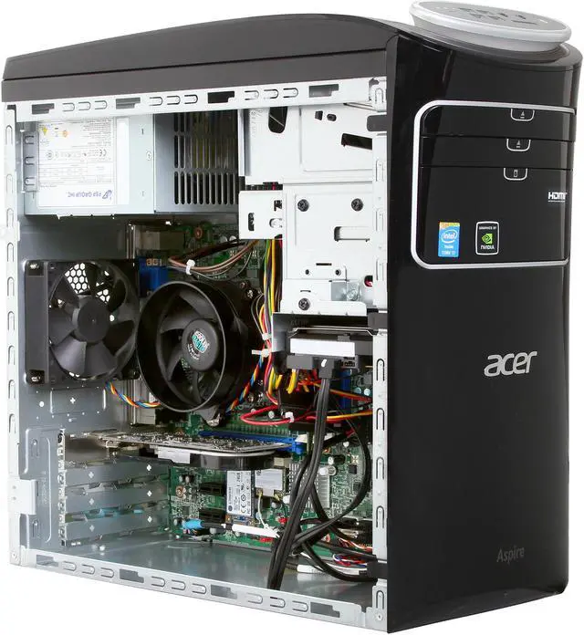 Alt view image 7 of 10 - Acer Desktop PC AT3-605-UR24 (DT.SPYAA.005) Intel Core i7-4770 16GB DDR3 2TB HDD + 24GB SSD HDD NVIDIA GeForce GT 640 4GB Windows 8