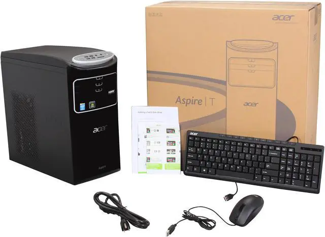 Alt view image 10 of 10 - Acer Desktop PC AT3-605-UR24 (DT.SPYAA.005) Intel Core i7-4770 16GB DDR3 2TB HDD + 24GB SSD HDD NVIDIA GeForce GT 640 4GB Windows 8