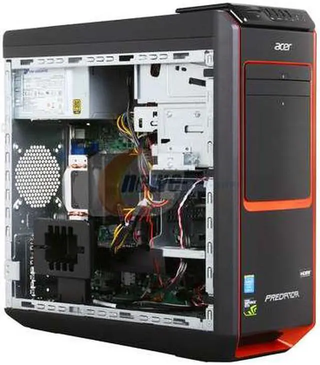 Alt view image 7 of 10 - Acer Desktop PC Predator AG3-605-UR20 (DT.SPXAA.001) Intel Core i7-4770 32GB DDR3 3TB HDD + 24GB SSD HDD NVIDIA GeForce GTX 660 1.5GB Windows 8