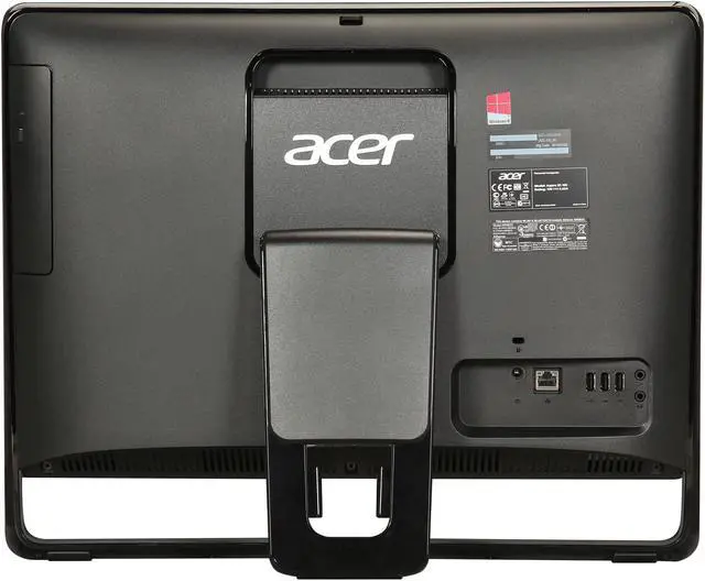 Alt view image 5 of 7 - Acer All-in-One PC Aspire AZC-102-UR20 (DQ.SPRAA.001) AMD E1-1500 6GB DDR3 500GB HDD AMD Radeon HD 7310 Windows 8