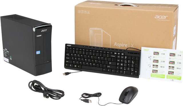 Open Box: Acer Desktop PC Aspire X AX3995-UR20 (DT.SJLAA.003) Intel ...