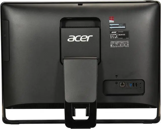 Alt view image 5 of 7 - Acer All-in-One PC Aspire AZ3-605-UR22 (DQ.SQDAA.001) Intel Core i3-3227U 4GB DDR3 1TB HDD 23" Touchscreen Windows 8 64-Bit