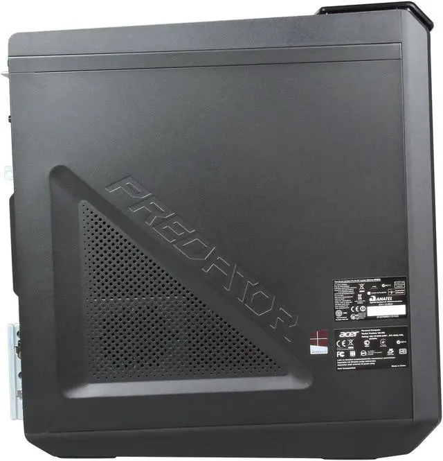 Alt view image 4 of 10 - Acer Predator Desktop PC AG3-605-UR39 Intel Core i7 4770 (3.40 GHz) 8 GB DDR3 1 TB HDD NVIDIA GeForce GTX 770 Windows 8