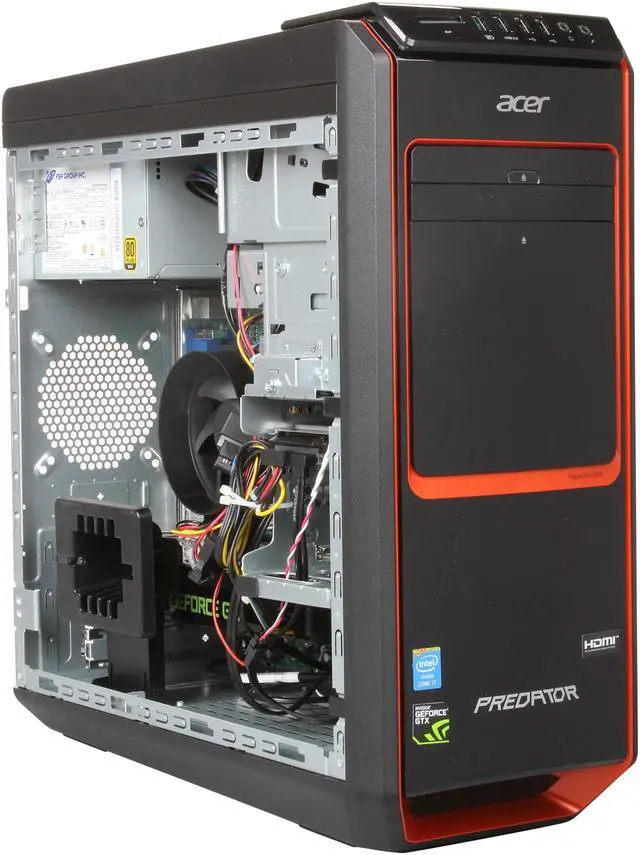 Alt view image 7 of 10 - Acer Predator Desktop PC AG3-605-UR39 Intel Core i7 4770 (3.40 GHz) 8 GB DDR3 1 TB HDD NVIDIA GeForce GTX 770 Windows 8
