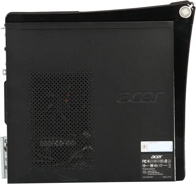 Alt view image 4 of 10 - Acer Desktop PC AM3970G-UW10P (PT.SJVP2.001) Intel Core i5-2320 8GB DDR3 1TB HDD AMD Radeon HD 7530M 1GB Windows 7 Home Premium 64-Bit