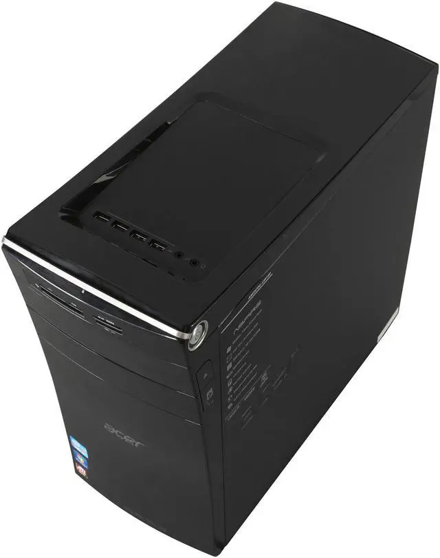 Alt view image 8 of 10 - Acer Desktop PC AM3970G-UW10P (PT.SJVP2.001) Intel Core i5-2320 8GB DDR3 1TB HDD AMD Radeon HD 7530M 1GB Windows 7 Home Premium 64-Bit
