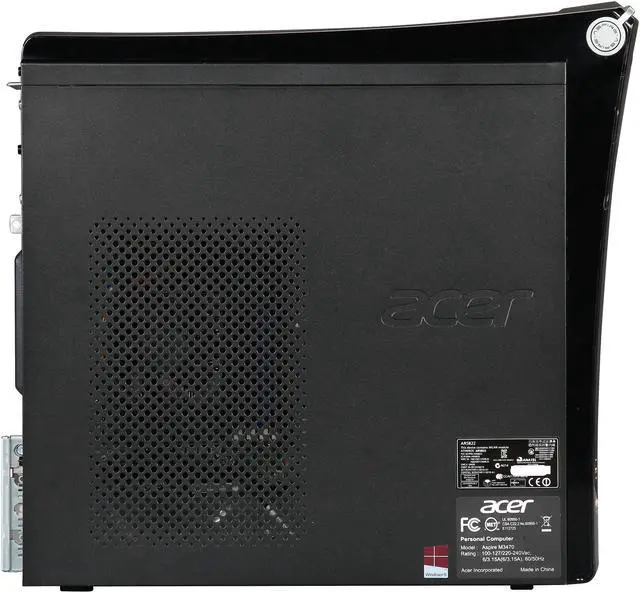 Alt view image 4 of 10 - Acer AM3470-UR12 AMD A6-3620 2.2ghz 4g 500g windows 8