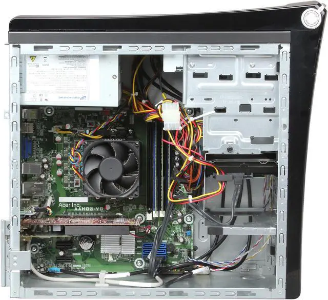 Alt view image 6 of 10 - Acer Desktop PC Aspire M3 AM3420-UR20P (DT.SKNAA.001) AMD A10-5700 12GB DDR3 2TB HDD AMD Radeon HD 7470 2GB Windows 7 Home Premium 64-Bit