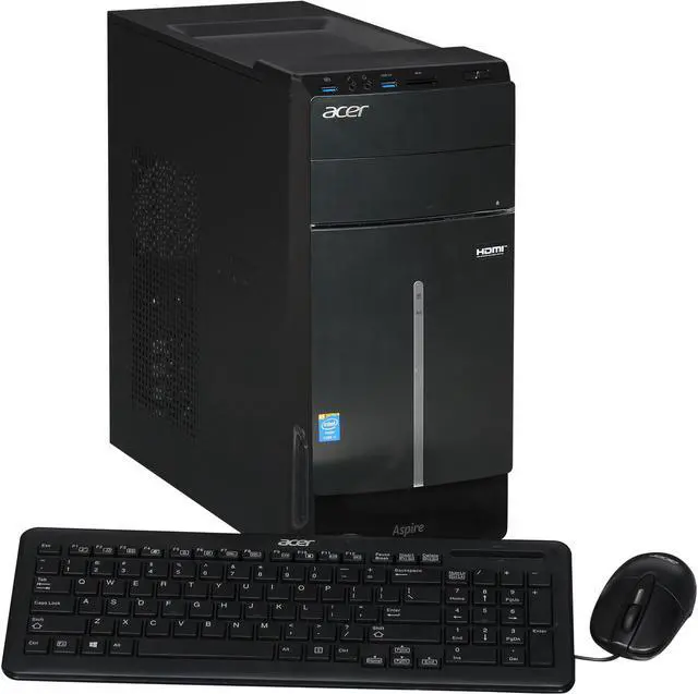 Main image of Acer Desktop PC Aspire ATC-605-UB11 (DT.SRQAA.008) Intel Core i5-4440 8GB DDR3 1TB HDD Windows 8.1 64-Bit