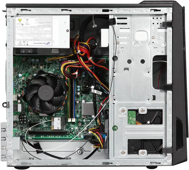 Alt view image 6 of 9 - Acer Desktop PC Aspire ATC-605-UB11 (DT.SRQAA.008) Intel Core i5-4440 8GB DDR3 1TB HDD Windows 8.1 64-Bit